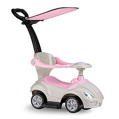 Машинка-каталка QKIDS LOLO 2в1 (колір - pink)