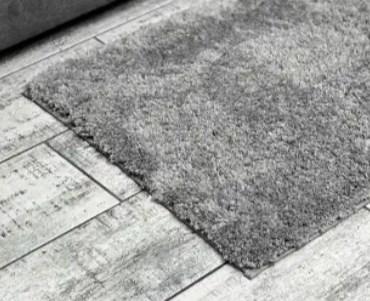 Килимок для ванни Dariana Ambience темно-сірий 100х60 см полістирол (09508), фото 1