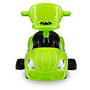 Машинка-каталка QKIDS LOLO 2в1 (колір - lime green), фото 5