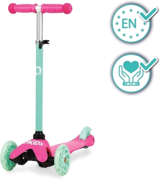 Самокат триколісний QKIDS LUMIS (колір - turquoise)