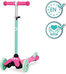 Самокат триколісний QKIDS LUMIS (колір - turquoise)