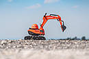 Екскаватор Falk 122 Kubota (колір - помаранчевий), фото 4