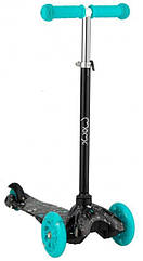 Самокат триколісний MoMi WEENDY (колір - turquoise stars)