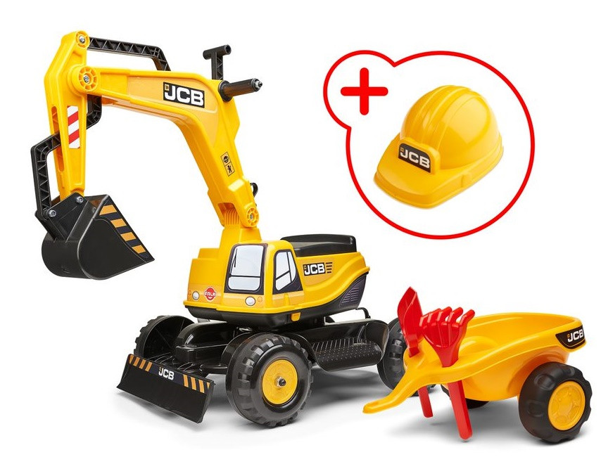 Екскаватор Falk 135A JCB (колір - жовтий)