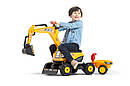 Екскаватор Falk 135A JCB (колір - жовтий), фото 4