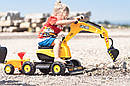 Екскаватор Falk 135A JCB (колір - жовтий), фото 5