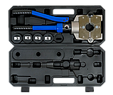 Ручний гідравлічний кримпер для обжиму шлангів Profter RV65F (50 МПа) Ручний Пресувальник для кондиціонерів, фото 9