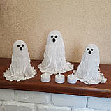 Хеловінські привиди з підсвіткою для дому та вечірки, фото 6