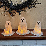 Хеловінські привиди з підсвіткою для дому та вечірки, фото 7