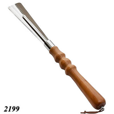 Ложка для взуття металева з дерев'яною ручкою 50см