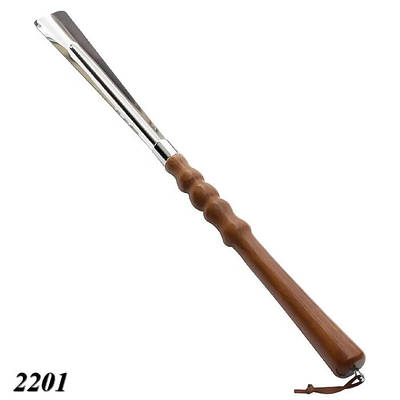 Ложка для взуття металева з дерев'яною ручкою 67см