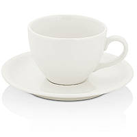 Чашка з блюдцем білий (arel) V 220 мл серія Harmony Arel By Bone FD-01-ZT-01-CFT