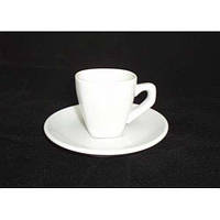 Чашка з блюдцем квадратна 60 мл Helios