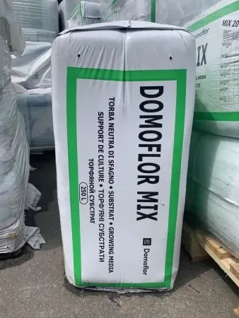 Торф Домофлор Domoflor Mix20, фракція 0-20мм, 250 л