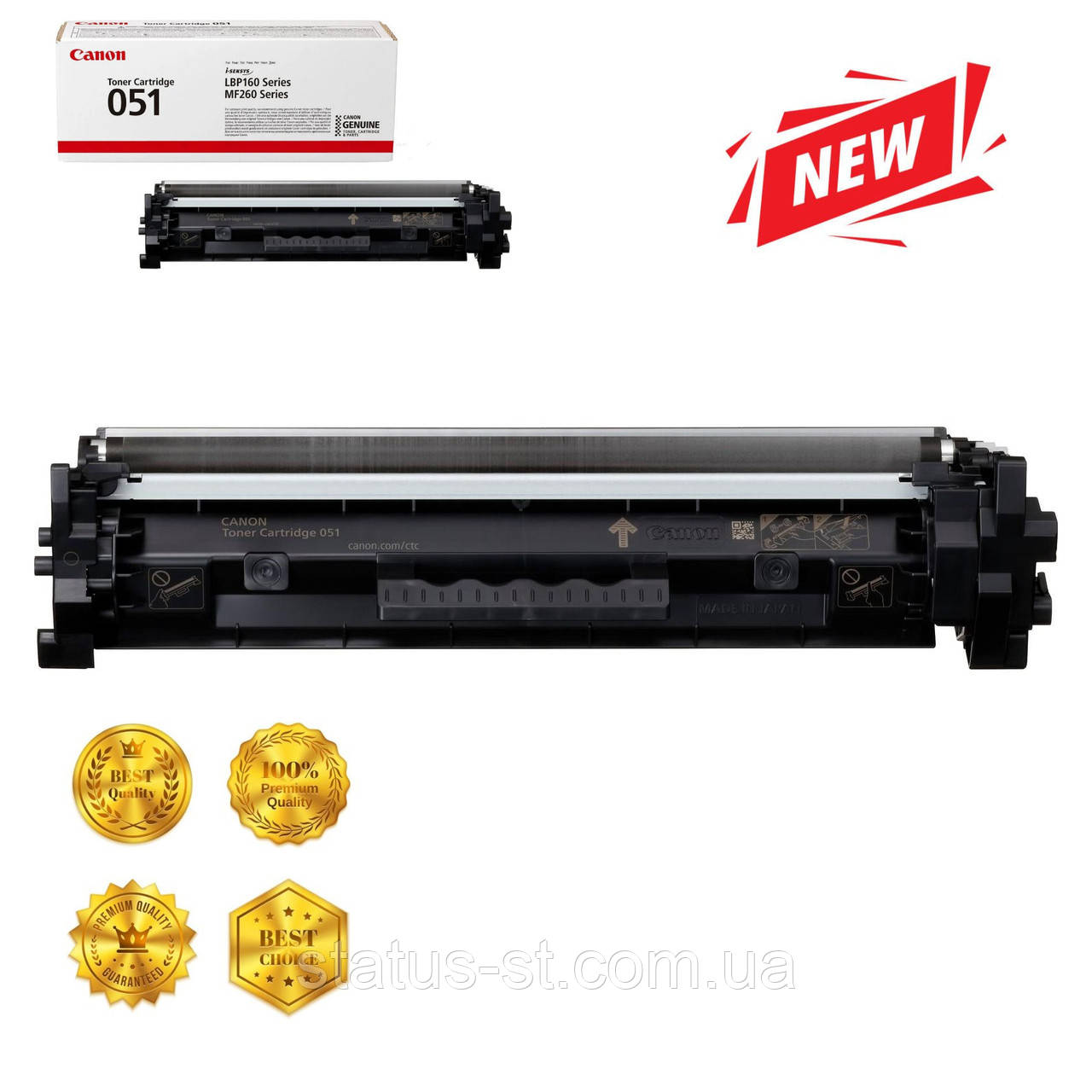 Картридж Canon 051 для принтера LBP162dw, MF264dw, MF267dw, MF269dw, MF260 аналог