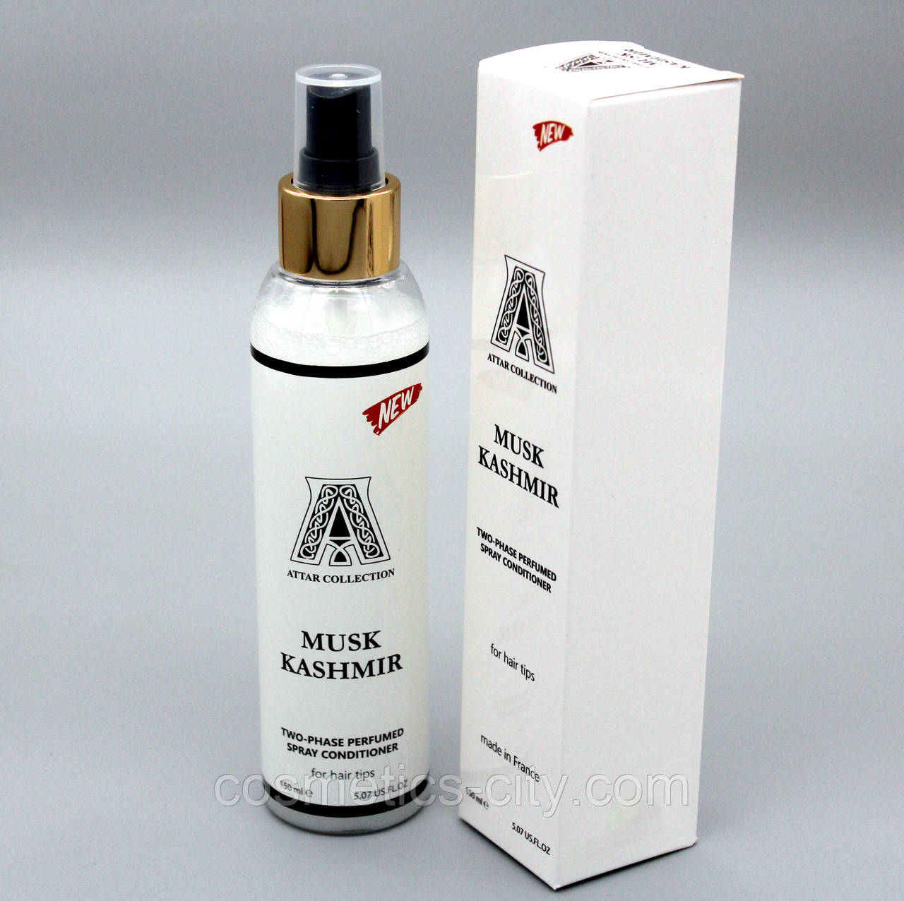 Парфюмированный спрей для волос NEW с ароматом Attar Collection Musk Kashmir, 150 мл.