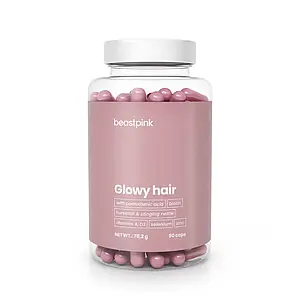 Вітаміни для волосся BeastPink Glowy Hair 90 капс.
