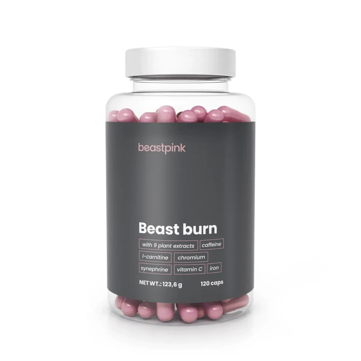Жироспалювач BeastPink Beast Burn 120 капс.