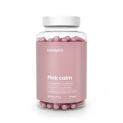 Комплекс для сну Beast Pink Pink Calm 90 капс. ( підтримка нервової системи ), фото 1