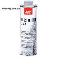 Kонсервант/баранчик/антигравій-герметик (2в1) APP U210  1кг сірий під пістолет