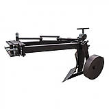 Плуг для мотоблока ZIRKA-61 опорне колесо, довга рама, фото 4