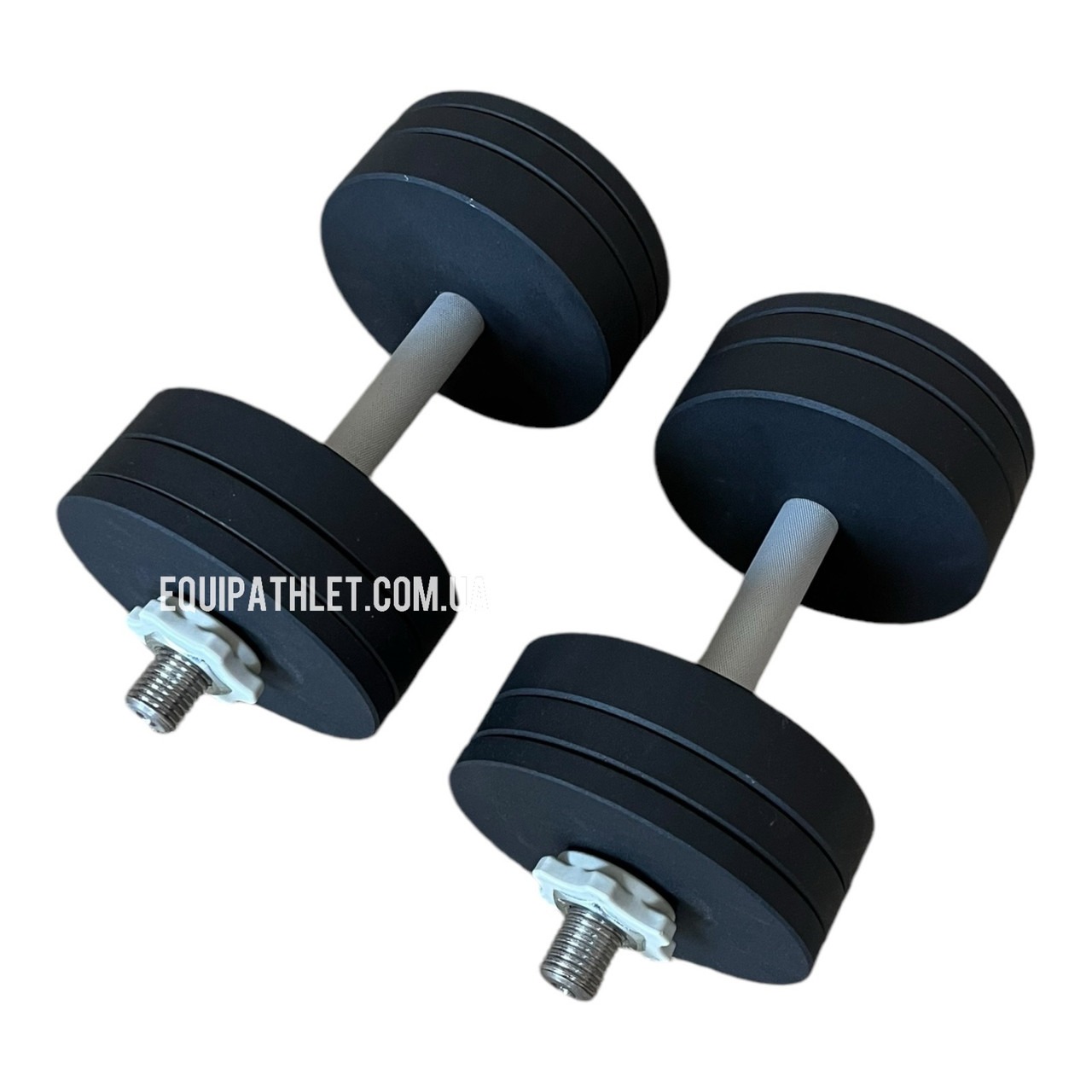 Гантелі збірні металеві сталеві 2 шт по 22 кг з порошковим фарбуванням