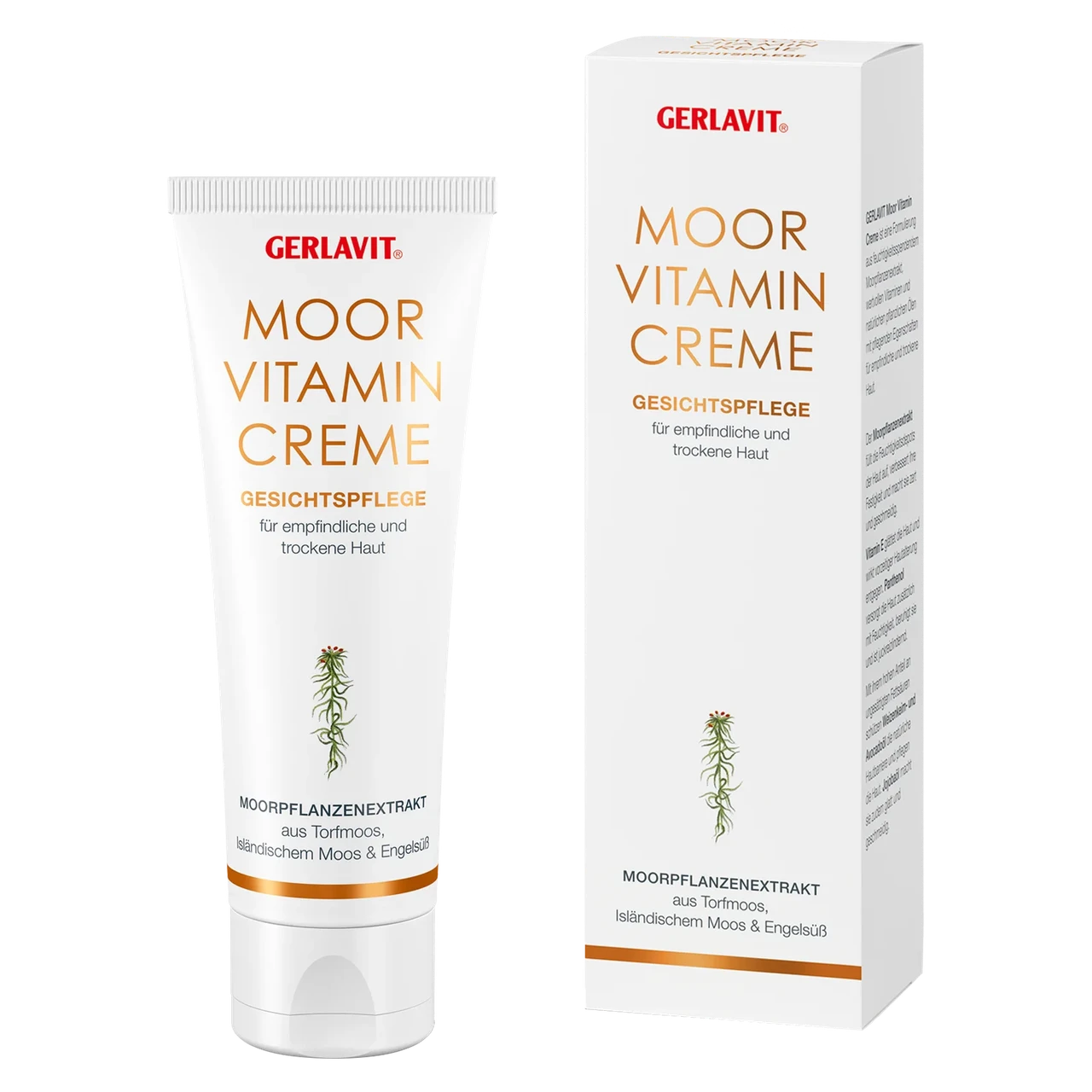 Вітамінний крем для обличчя Герлавіт Gehwol Gerlavit Moor Vitamin 75 мл