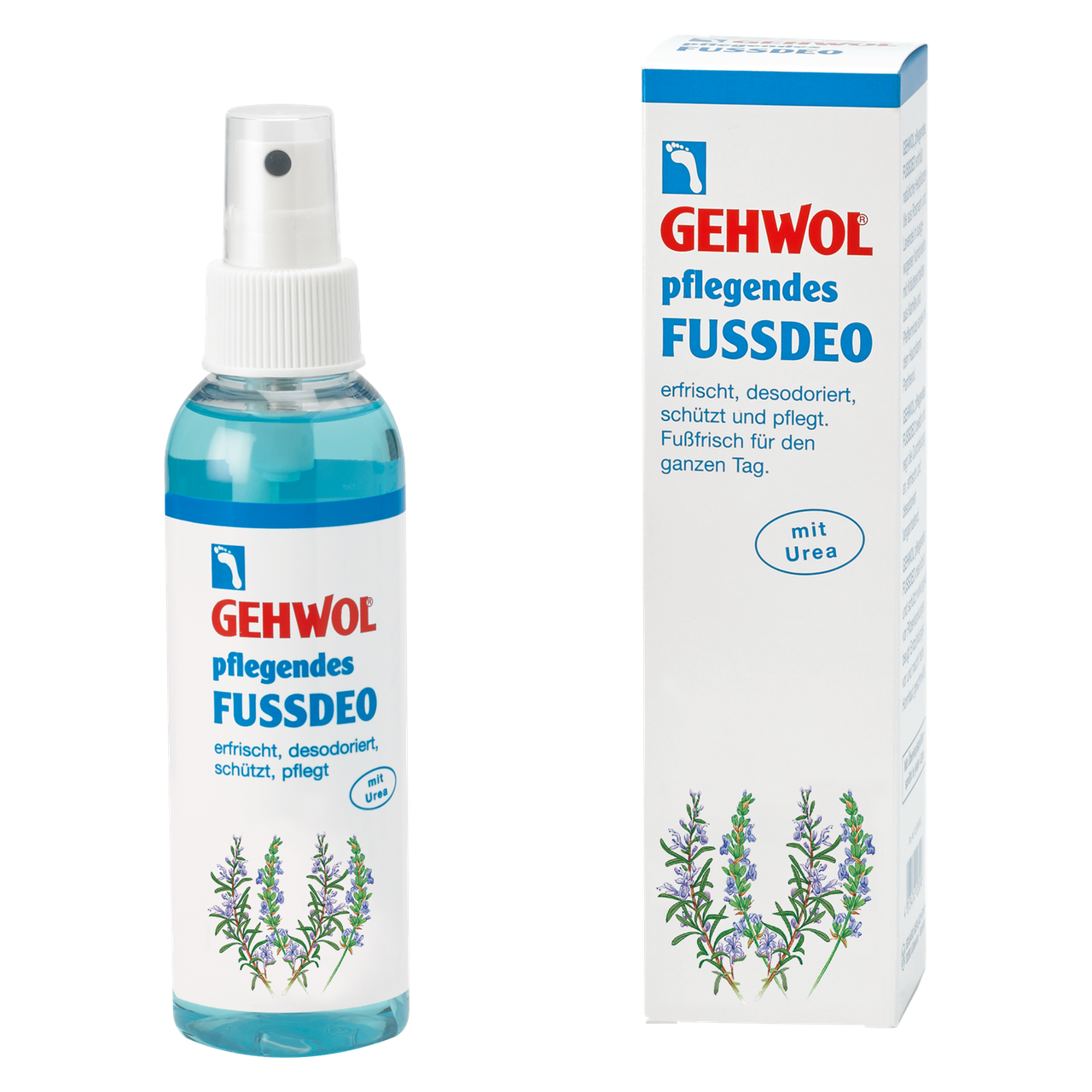 Дезодорант для ніг, що доглядає Pflegendes Fusdeo Gehwol 150 мл