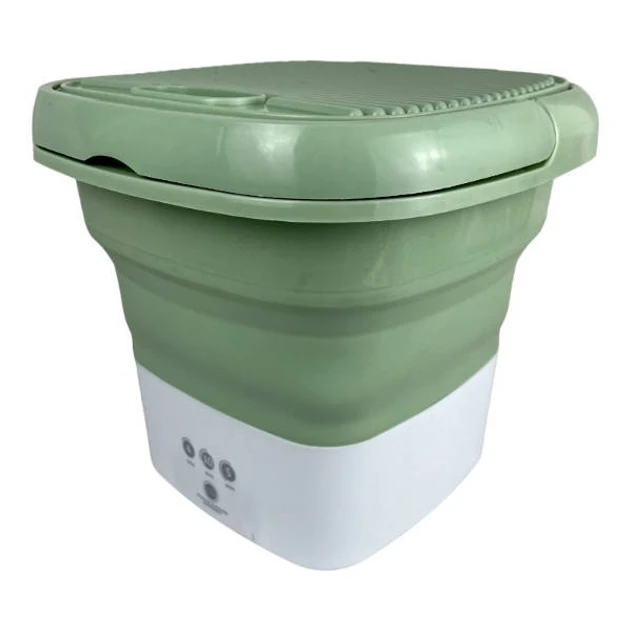 Пральна машина міні відро складане MA2000 (Green)-LВR
