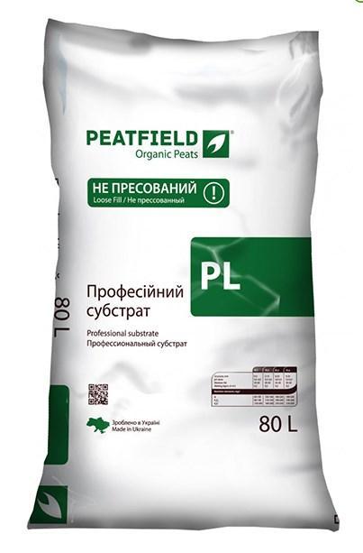 Професійний торф'яний субстрат PEATFIELD STANDARD PL-2 80 л