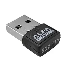 Бездротовий адаптер PIX-LINK Wi-Fi USB LV-UW06RK-ALFA (Black)-LВR