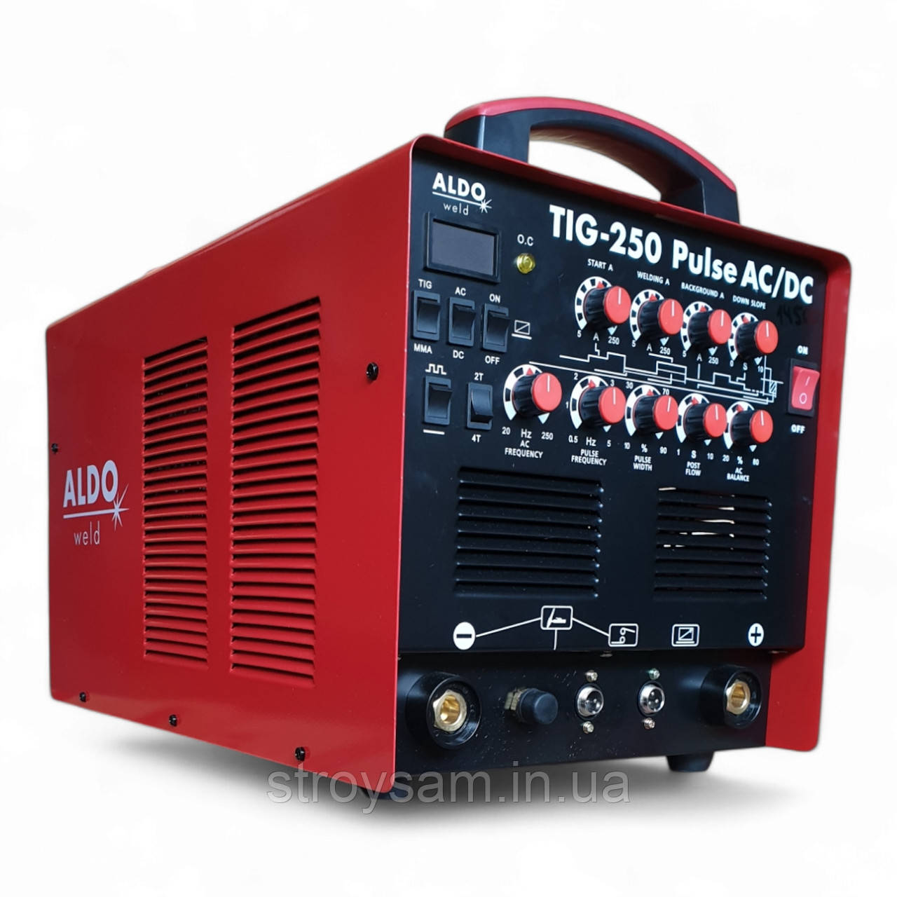 Аргонова зварка ALDO TIG-250 Pulse AC/DC Італія