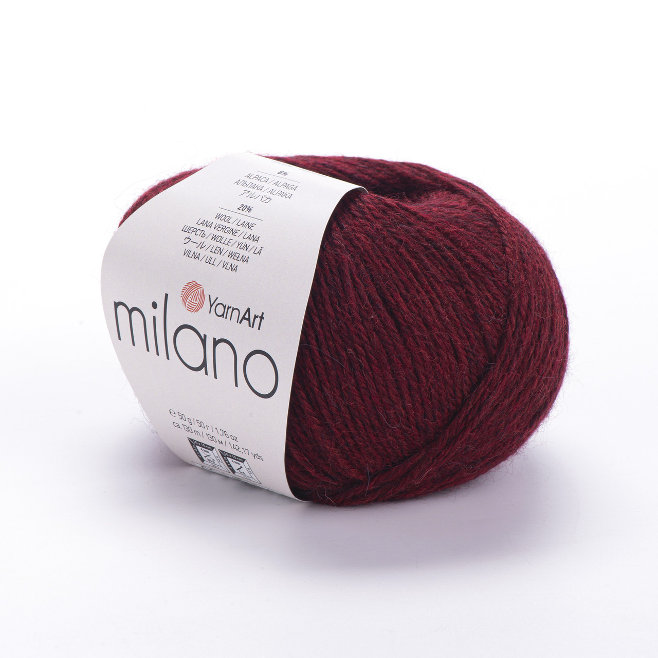 Пряжа YarnArt Milano № 856 буряковий (Ярнарт Мілано), фото 1