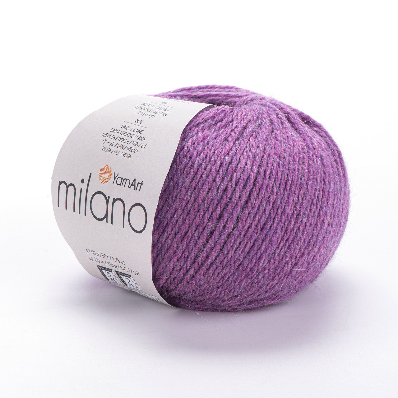 Пряжа YarnArt Milano № 861 бузковий (Ярнарт Мілано), фото 1