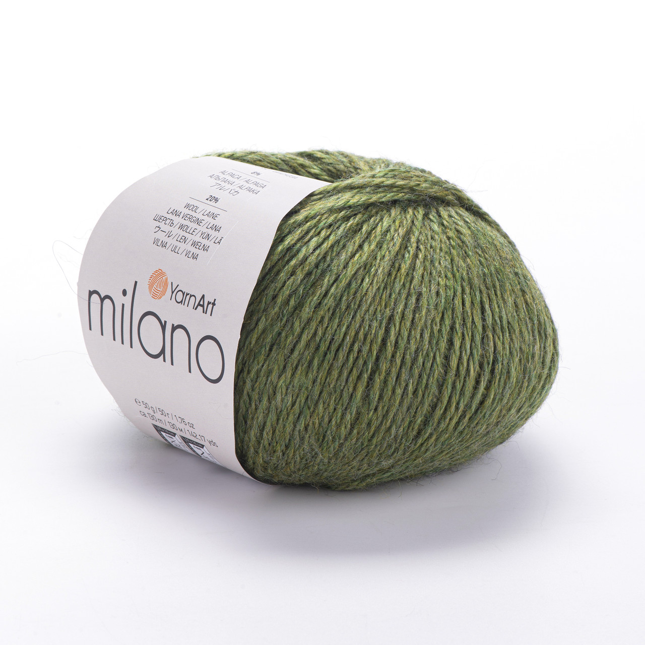Пряжа YarnArt Milano № 865 хакi (Ярнарт Мілано), фото 1