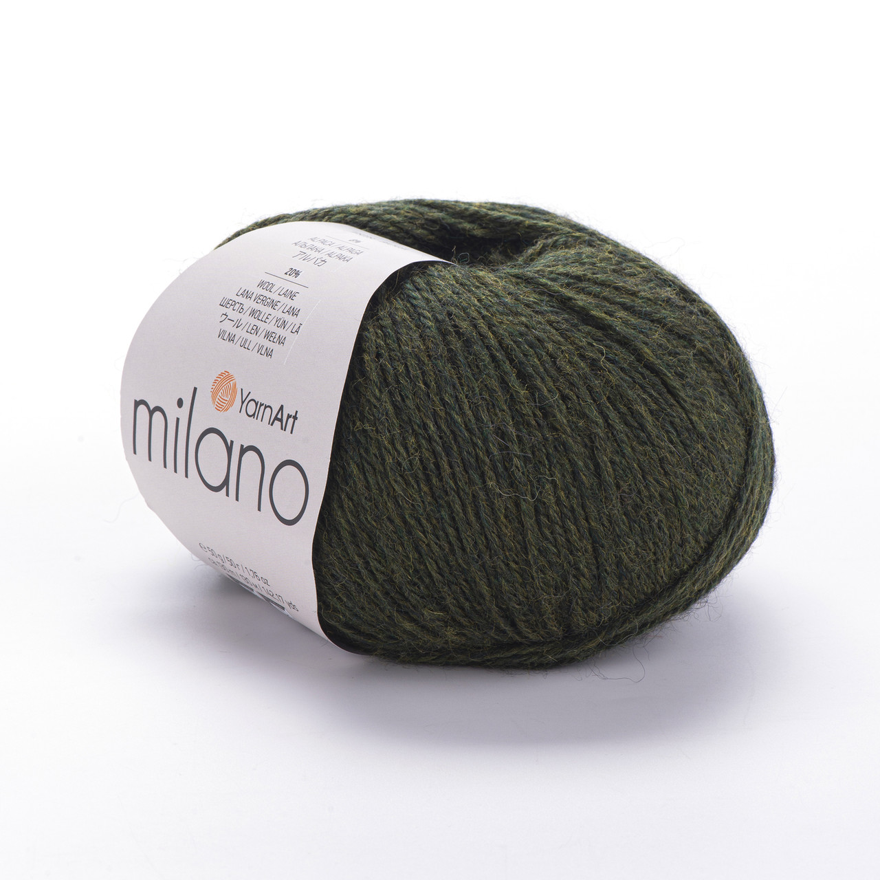Пряжа YarnArt Milano № 874 хакі (Ярнарт Мілано), фото 1