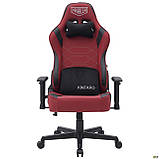 Крісло геймерське шкірзамінник VR Racer Expert Kintaro / Рейсер Кінтаро червоне, ТМ Амф, фото 4