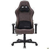 Крісло геймерське шкірзамінник VR Racer Expert Kintaro / Рейсер Кінтаро коричневе, ТМ Амф, фото 5