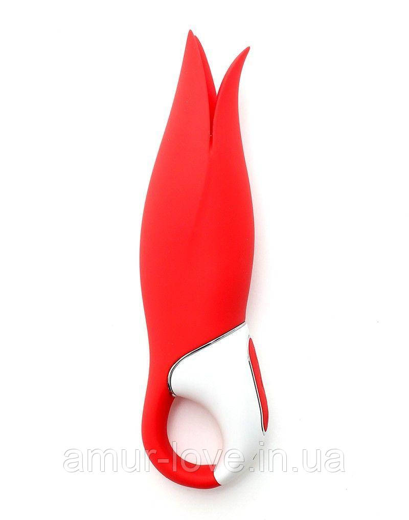 Потужний вібратор Satisfyer Vibes Power Flower з ніжними пелюстками, що тріскають, 12 режимів роботи, фото 1