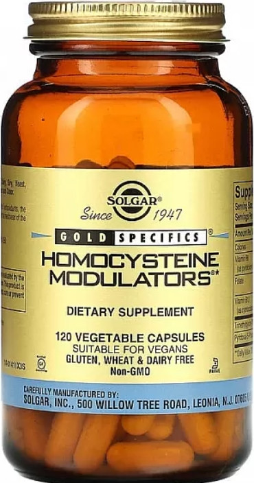 Комплекс вітамінів Б Gold Specifics Homocysteine Modulators 120 капс, фото 1