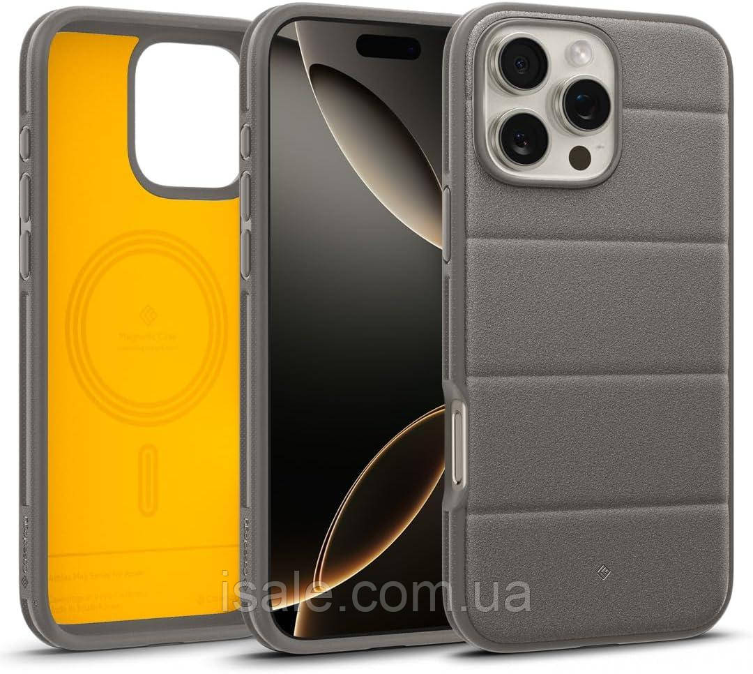 Протиударний чохол Caseology Athlex Mag для Apple iPhone 16 Pro Max, Active Gray, ACS08299, фото 1