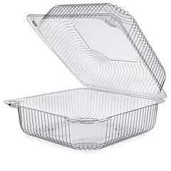 Блістерна упаковка 211х214 мм, контейнер харчовий універсальний (1уп/25шт)