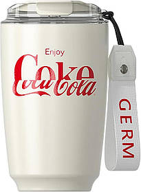 Термочашка Germ Mocha Series Portable Coffee Cup 400ml White