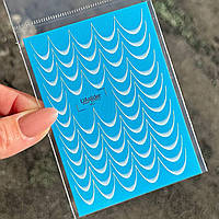 Слайдер для манікюру UASlider Френч 653 (Білий)