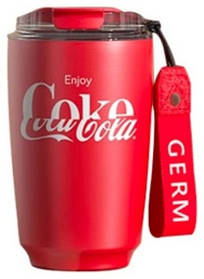 Термочашка Germ Mocha Series Portable Coffee Cup 400ml  Red