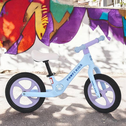 Біговел дитячий 12 дюймів PROFI KIDS MBB 1009-3 Блакитний, фото 1