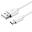 Кабель короткий USB - Type-C White 20 см, фото 2