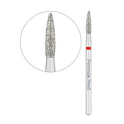 Фреза алмазна Formula Profi Полум'я Гостре Ø 1.8 мм, червона насічка 104.243.514.018