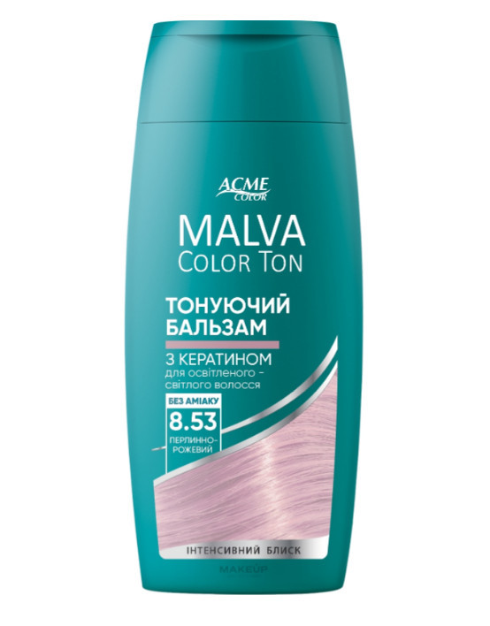 Бальзам тонуючий Acme Color Malva Color Ton 8.53 Перлинно-рожевий, 180 мл