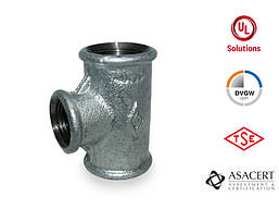 Трійник редукційний оцинкований 3/4" х 1/2" Hydro-T